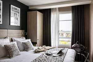Chambre Classique Twin de Best Western Paris Porte de Versailles proche du Palais des Congrès