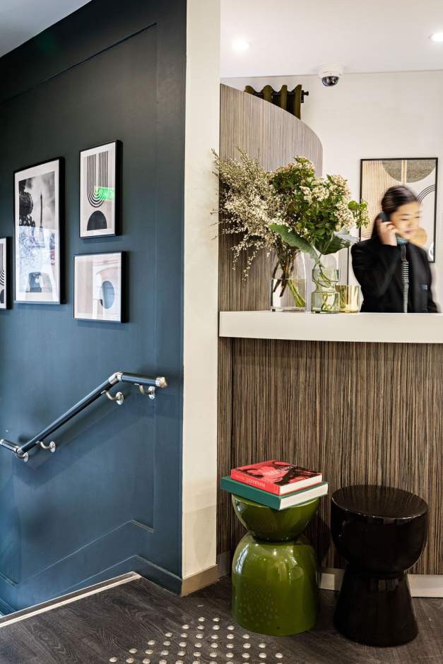 Salle d'accueil Best Western Porte de Versailles, hôtel proche du Parc Exposition Porte de Versailles