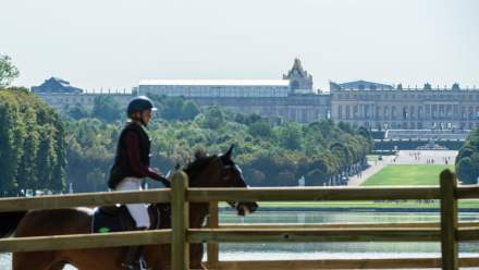 Equitation au chateau de Versailles